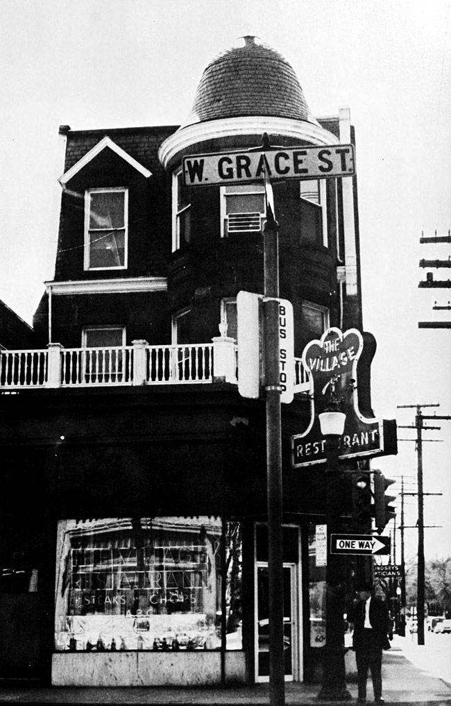 Village Restaurant Circa 1958